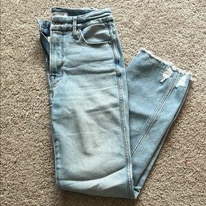 Good American Good Curve Straight Leg Jeans